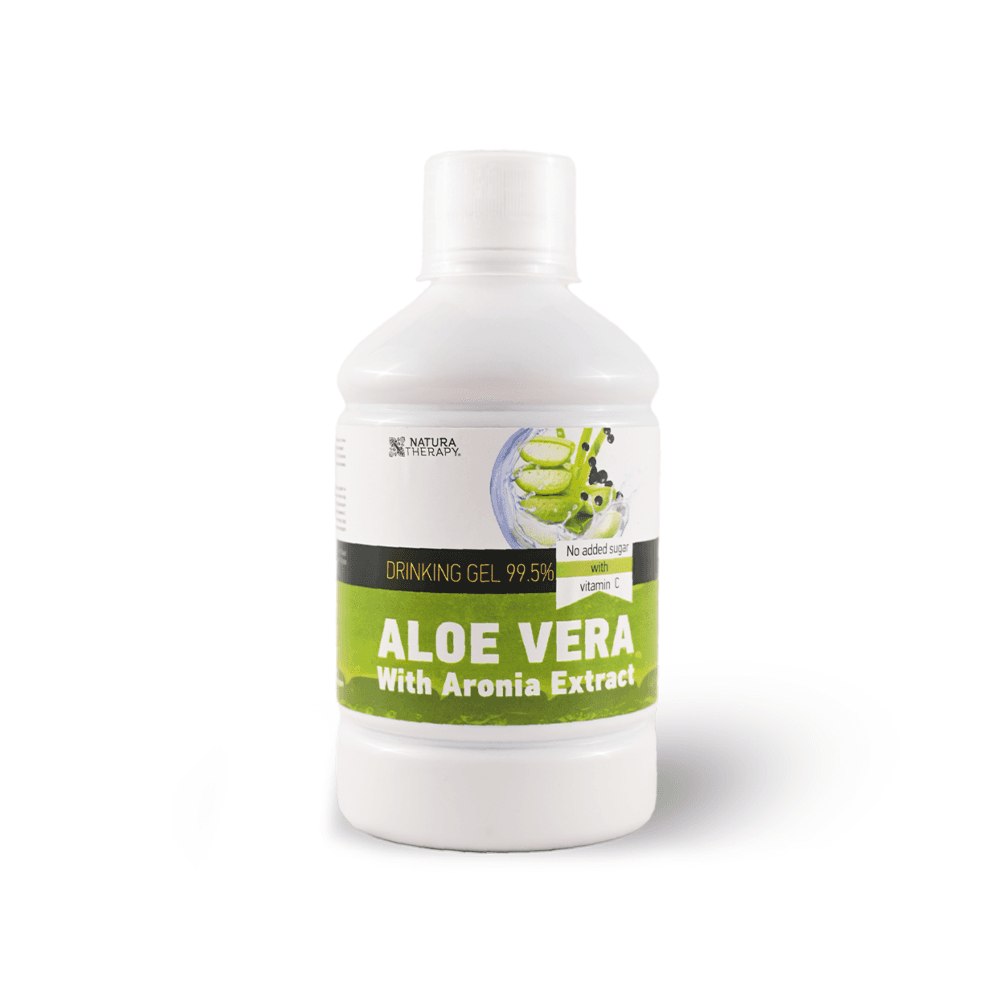 Алое и Арония (500ml) - сироп за имунитет и храносмилане – сок от алое вера | NaturaTherapy – натурални добавки от България